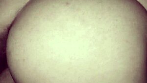 narrative of non-stop rear shots with curvy latina pleading