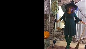 Hotwife Steffi Witch Sucks Cock