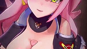 Nicole Delivers Intense Titjob With Her Big Tits