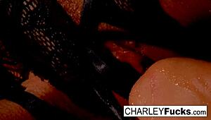 Charlie Slips Into Wet Fun With Capri!