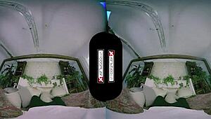 VRCosplayX Dani Jensen as Poison Ivy gets bent over hard