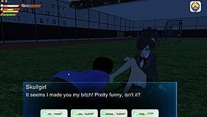 Femdom Girl Group Forces Feet Into Slave's Face For Punishment