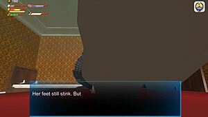 Femdom Girl Group Forces Feet Into Slave's Face For Punishment