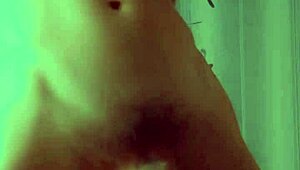 Oh yeah, feel the thrill as I twist my big pierced cock!