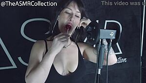 Sucker sucking asmr from lucy asmr collection?