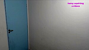 Cleaning lady sucks doctor hidden in office during consultation