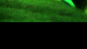 Blonde beauty shares smoke with partner in steamy moment