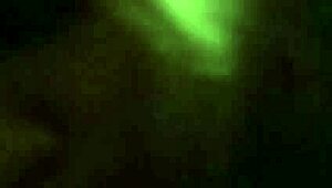 Blonde beauty shares smoke with partner in steamy moment