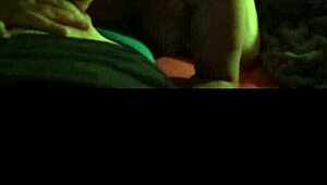 Blonde beauty shares smoke with partner in steamy moment