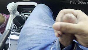 Step Sister Sucks Cock Hard in the Car