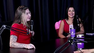 Ich kann nicht genug von Bruna Surfistinha im Swing-Cast mit Tifany, Raphaela und Burguesa kriegen!