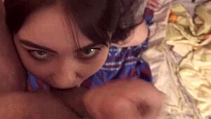 Intense Wet Blowjob POV with Milf