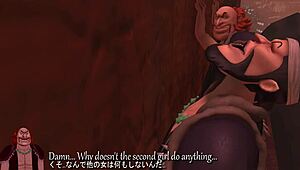 I started my small adventure with yamato and onami at the gloryhole, but I messed up the words