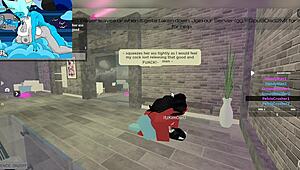 The demon encountered a huge futa in an unexpected encounter