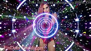 i become a slutty bimbo girl in cosplay crossdressing with rabbit toy fucking