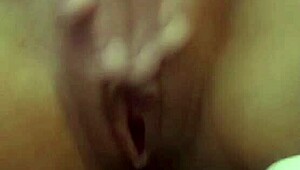Skinny Prostitute Masturbating Her Wet Pussy On The Street