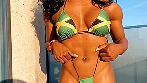 Wow, this erotic muscle babe fbb 27 is pure fire! 🔥