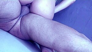 Blonde teen girlfriend rides cowgirl. Amateur friend participates in the session.