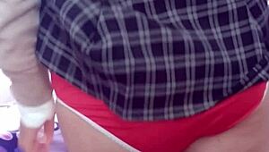 Mexican 18 19 Yo With Big Tits And Ass Gets Anal Fucked Under Skirt! Morras De Bachillerato Mamando In Homemade Hardcore Video!