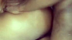 Hey, that ebony amateur's big ass in missionary is so hot 😍