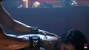 huge beef bayonet drills stunning dark angel with fake boobs in doggy style