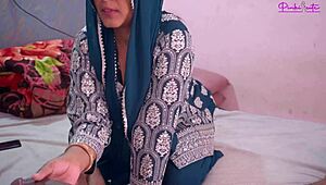 Indian Bhabhi’s Step Sister Sucks Dick Like Pro with Cum in Mouth