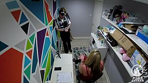 Maisie Lewis, the Shop Lifting Slut, Caught in Action!