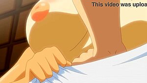 बिग टिट्स ऐनिमे हेंटाई ऐस और टिट्स फोकस के साथ हॉट सीन दिखाता है