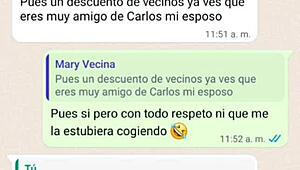 doña mary got aroused and sent me her nude photos