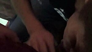 STEPBROTHER, LET ME SUCK YOUR COCK IN LINGERIE BEDROOM MASSAGE!