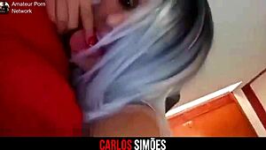 Morena gostosa showing off her tight cuzinho in sexy lingerie