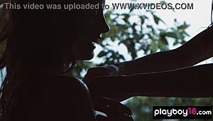 Czech milf and petite lesbian teen Elilith Noir slip into bath for steamy play