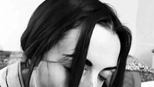 Dirty cosplay blowjob and dildo fuck!