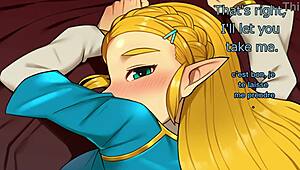 Princess Zelda guides you through JERK OFF INSTRUCTIONS in this translated JOI video.