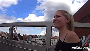 Exceptional Czech chick tempted at the mall, gets screwed hard in POV.