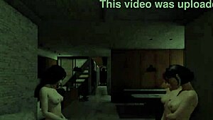 Caroline explores her fantasies in the rental cabin, part seven