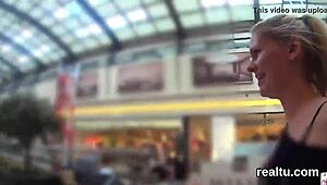 Exceptional Czech chick tempted at the mall, gets screwed hard in POV.