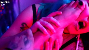 Lesbian Foot Fetish With Rotten Venus And Nath Sucking Toes