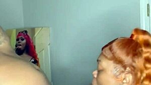 Ebony beauties ride monster cocks in doggystyle creampie compilation