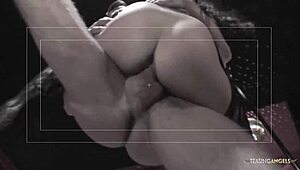 Romana's Intense Fucking With Two Guys Includes Riding, Sucking, And Cumshot Pleasure