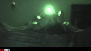 i hid a camera to film my lover fucking me in the dark