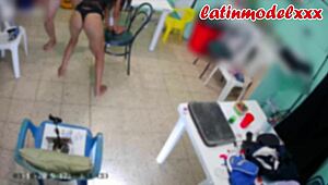 behind the scenes, latina stepdaughter gets quick hd fuck in backroom tattoo