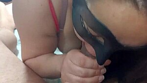 Amateur Couple Engages In Rough Oral Sex After Husband's Encounter With Prostitutes