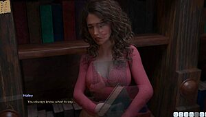 Lust Academy 367 Features Fat Curvy Babe In Cute Outfit During 3D Scene