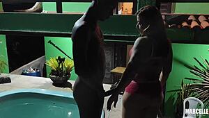 boss calls for overtime, i fuck her ass