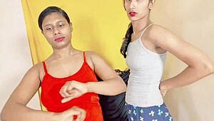 janet gunn gives handjob with small tits in night of the running man