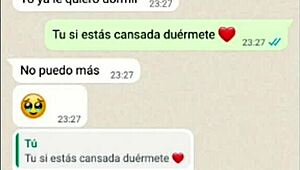 俺のラテン系彼女がウェブチャットでザーメン初挑戦してメロメロ😍