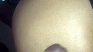 Who has the fattest ass in Philly? Watch this cumshot on her ass after anal creampie.