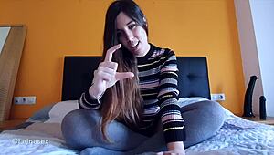 you're just a small-cocked cuckold watching me with this european prostitute now