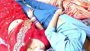 Indian Step Mom Wins Dirty Talk Bet with Teen Step Son in Hindi Pornstar Video with Fat Mommy Pussy and Big Ass Action.